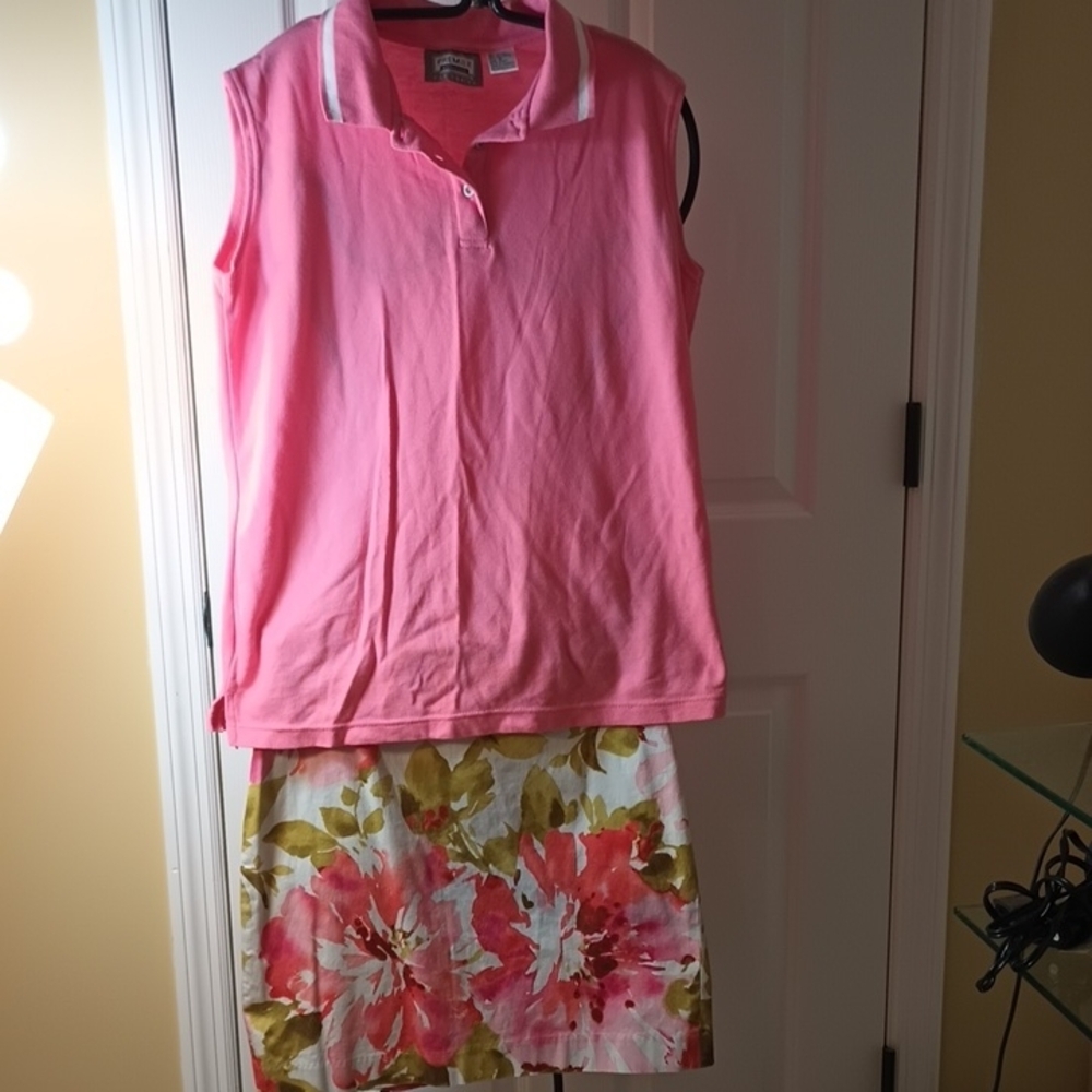 Jones Of New York Floral Skirt. 8